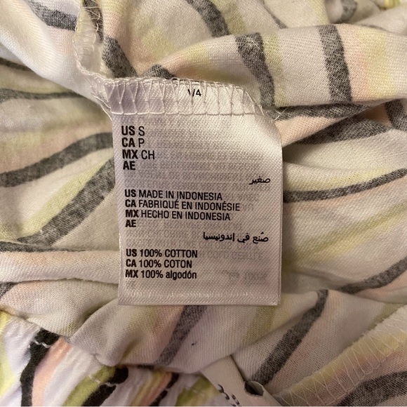 Multicolored Squiggle Print PJ Shorts - Picture 11 of 11